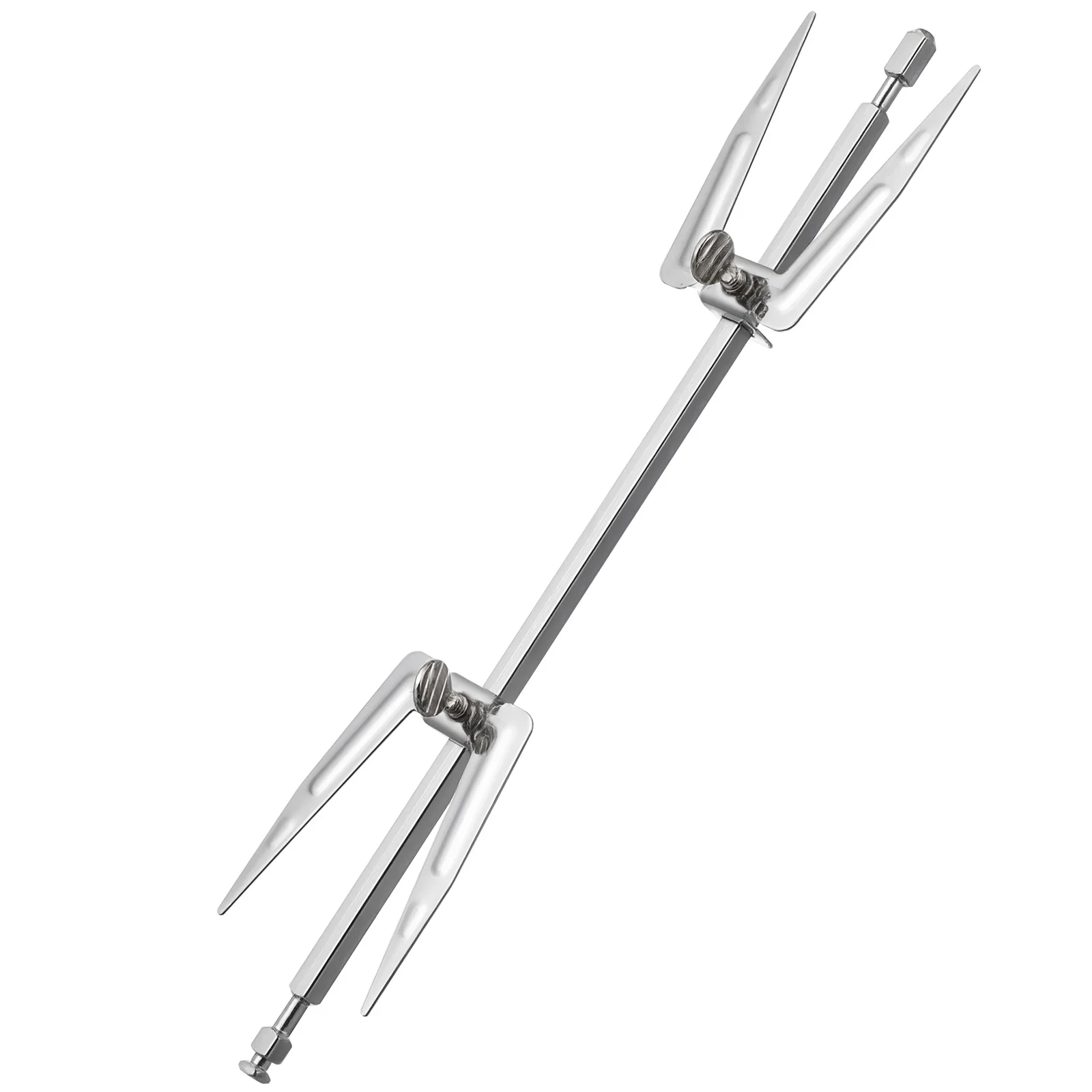 

1pcs Stainless Steel Rotisserie Fork For Air Fryer Universal Roast Chicken Bbq Grill Tool Dishwasher Safe Meat Skewer