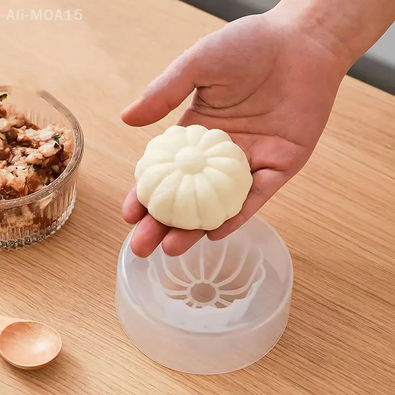 Chinese Baozi Mold DIY Pastry Pie Dumpling Maker Steamed Stuffed Bun Making Mould Bun Makers Kitchen Gadgets Baking Pastry Tool