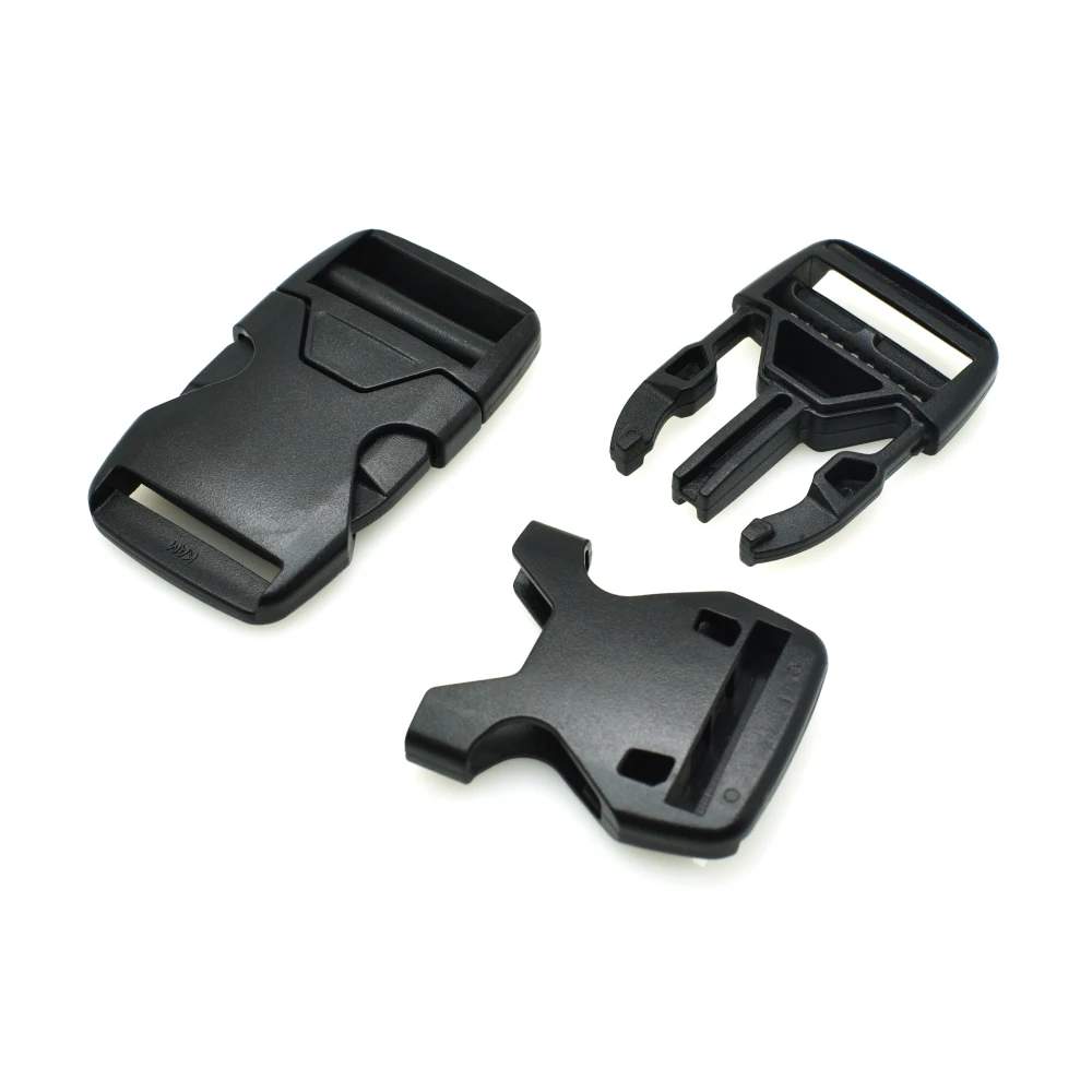 20mm 25mm 32mm 38mm 50mm Webbing Plastic Side Release Bump Buckle for Backpack Straps Luggage Outdoor sports bag