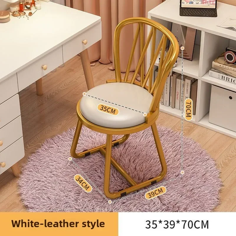 

Light Luxury Internet Celebrity Makeup Chair, Minimalist Nail Salon Nail Chair, Home Dining Chair, Office Chair Dining Chair