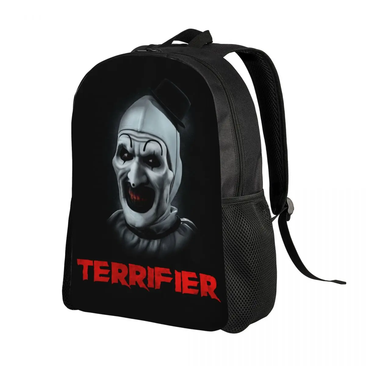 Horror Clown Halloween Film Terrifier Rucksack für Männer Frauen Schule College-Studenten Bücher tasche passt 15 Zoll Laptop-Taschen