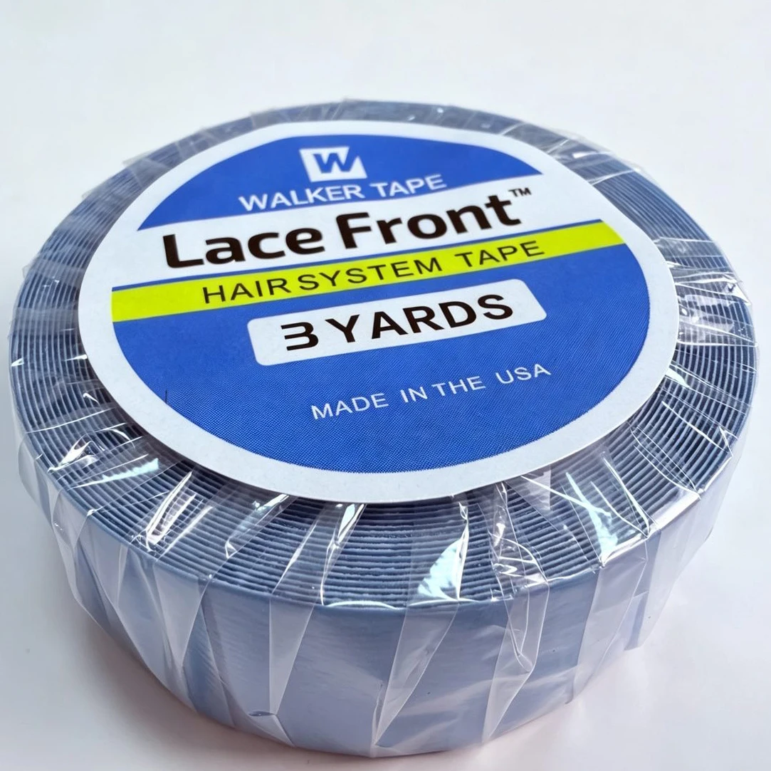 3Yards/Roll Lace Front Wig Glue Hair System Double Side Tape Glue Walker Tape Ultra Hold Hair Extension Tape For Lace Closure