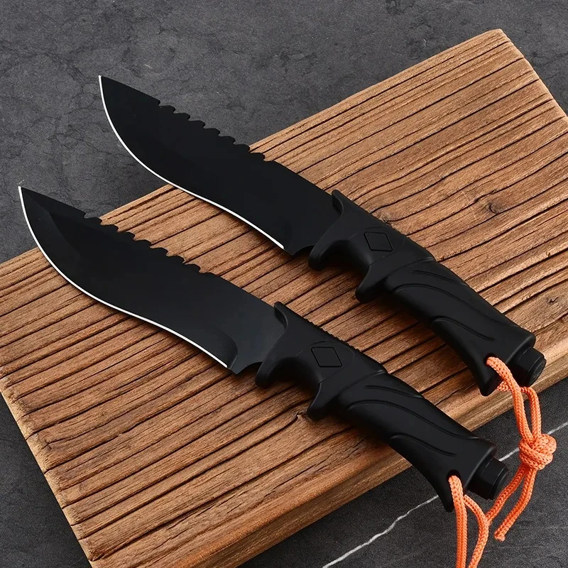 High-Hardness Meat cutter knife,fruit knife,EDC Convenient with Jacket, Fixed Blade, Multi-purpose cutting knife and BBQ Knife image 5