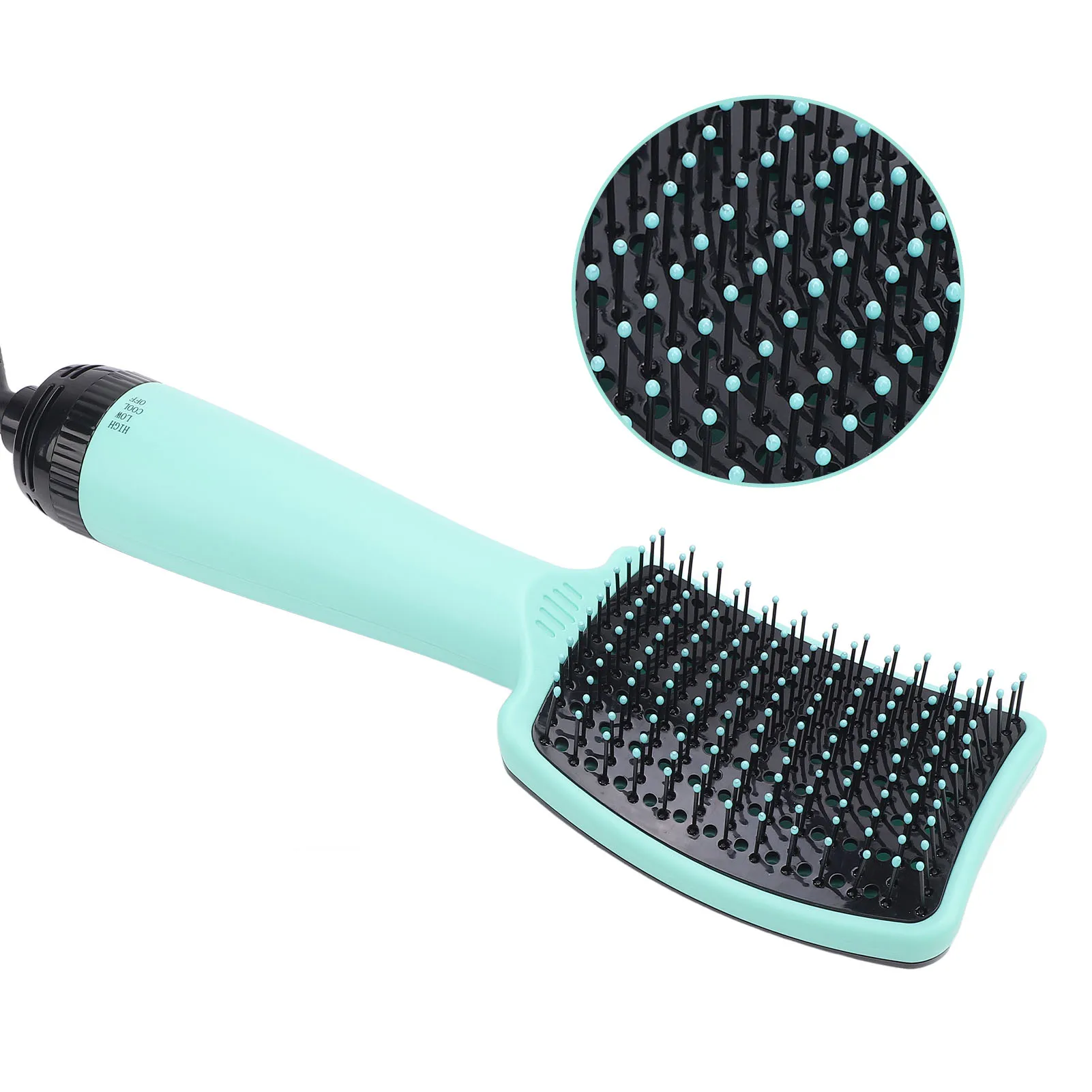 Föhn en Styler Multifunctionele Ionische Stijltang Borstel Hetelucht Föhn Borstel voor Thuis Reizen Haar Styling Borstel