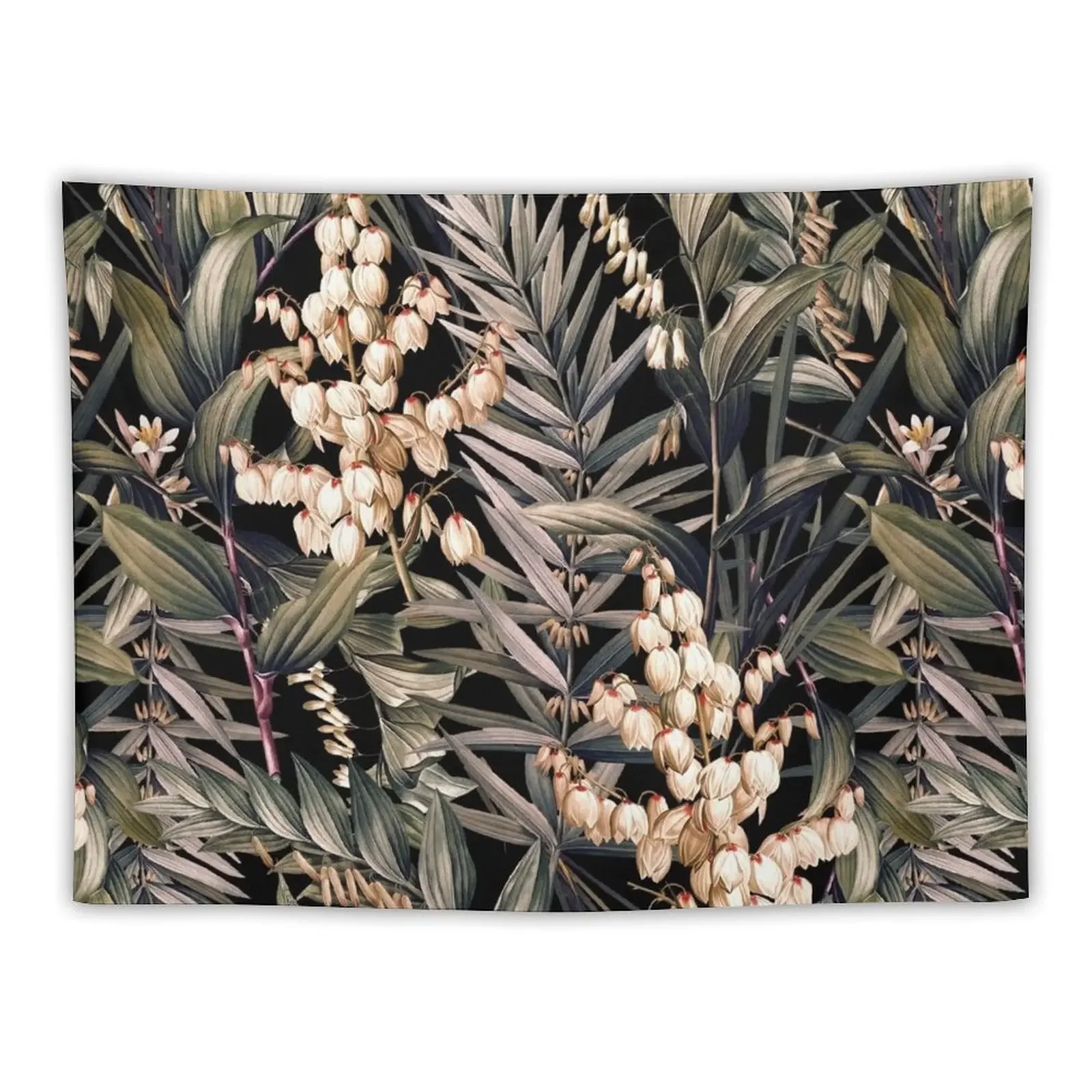 Midnight Garden X Tapestry Room Decore Aesthetic Hanging Wall Tapestry