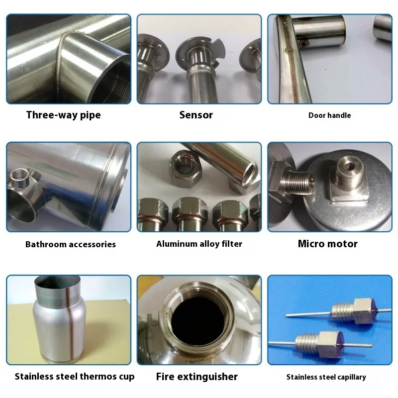Sensor Ruang Uap 0.2mm Bagian Logam Lembaran Baja Tahan Karat Mesin Las Titik Laser Mesin Las Laser