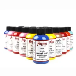 Angelus Acrylic Leather Paint 118ml/4oz Changed Custom-made Hand Painted Graffiti Bag Shoes Paint Without Fading Shoe Culture