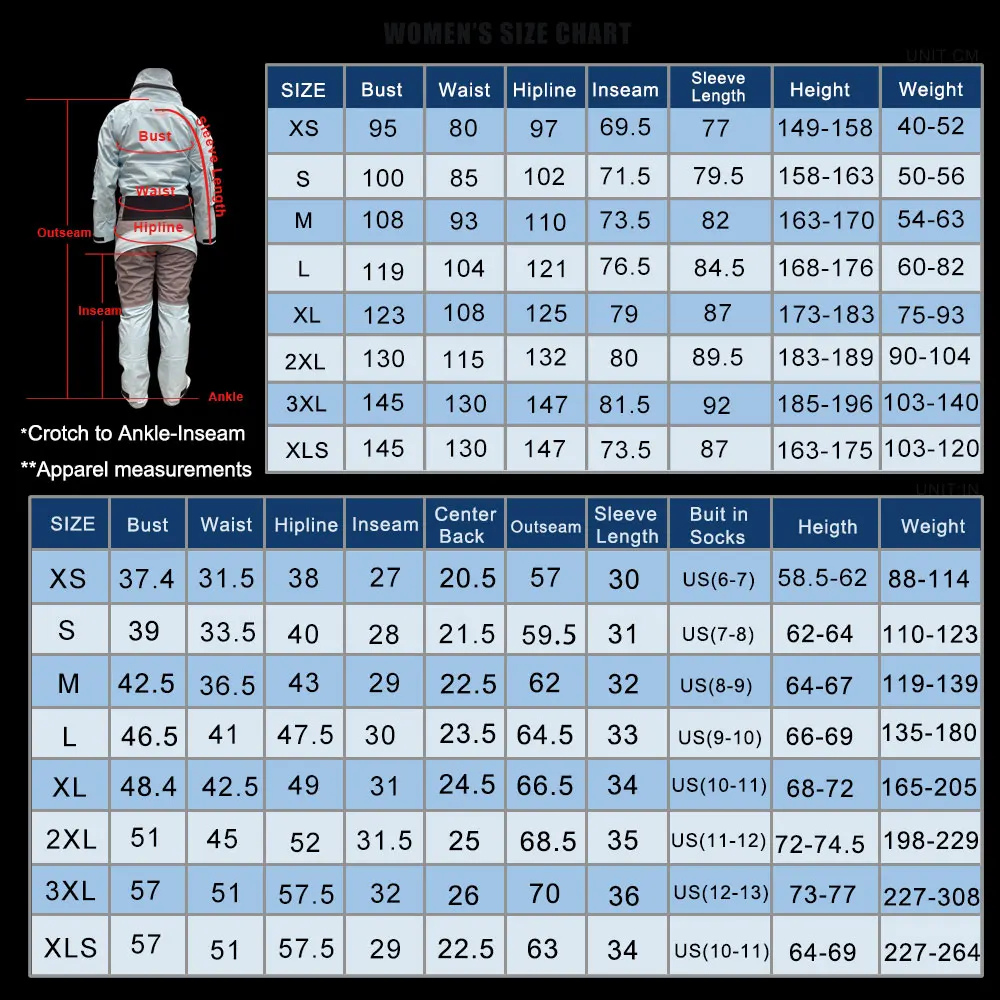 Womens Dry Suit Kayak Female Survival Drysuit for Cold Water River Dinghy Sailing Kayaking Paddling and Marine Adventures.