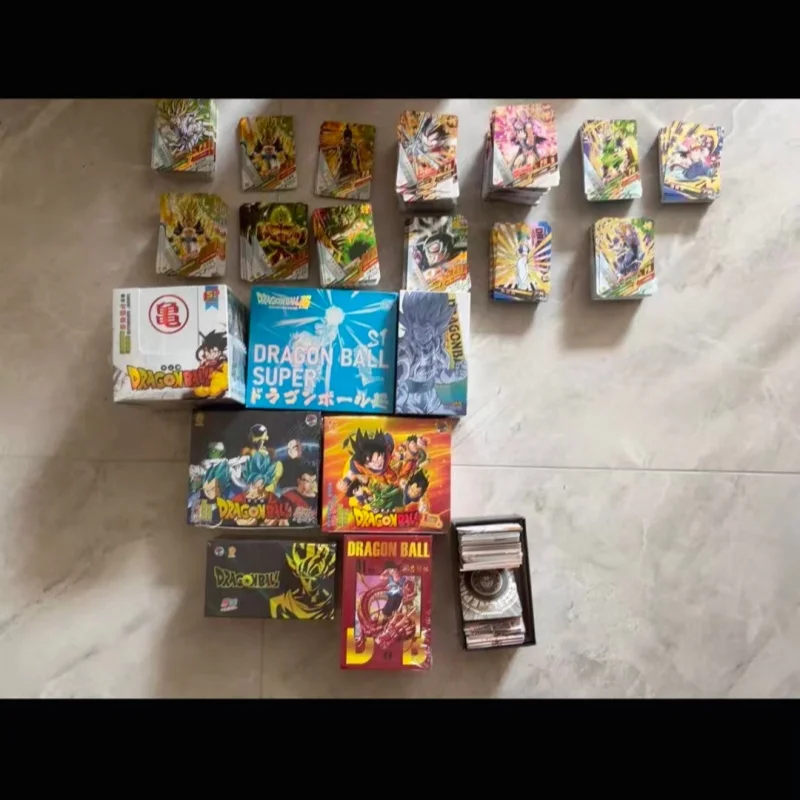 Genuine Dragon Ball Collectible Cards SR SSR Layered Character Toys Shelf Decor Birthday Xmas Gifts for Collectors