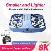 New JJRC H107Grid UAV 8K HD Cam Live Feed Pocket-Sized Aerial Imaging Remote Control Flying Toy For Kids Children's Day Gifts