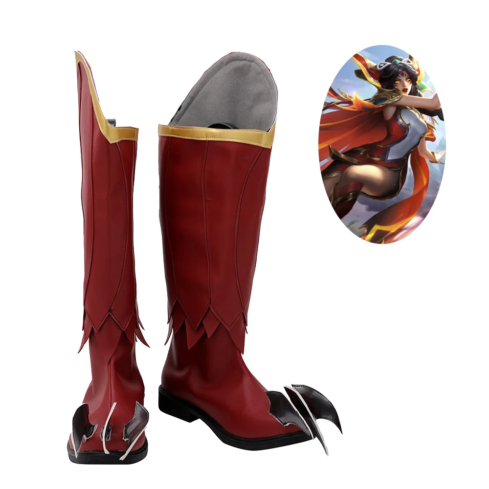 

LOL Xayah Shoes Cosplay Women Boots