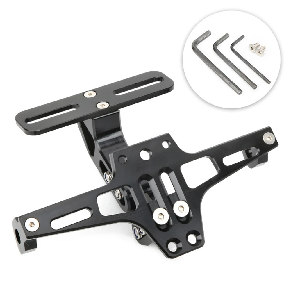 

License Plate Frame Motorcycle License Plate Frame Anti-Corrosion Design Easy Installation Process Multiple Color Options