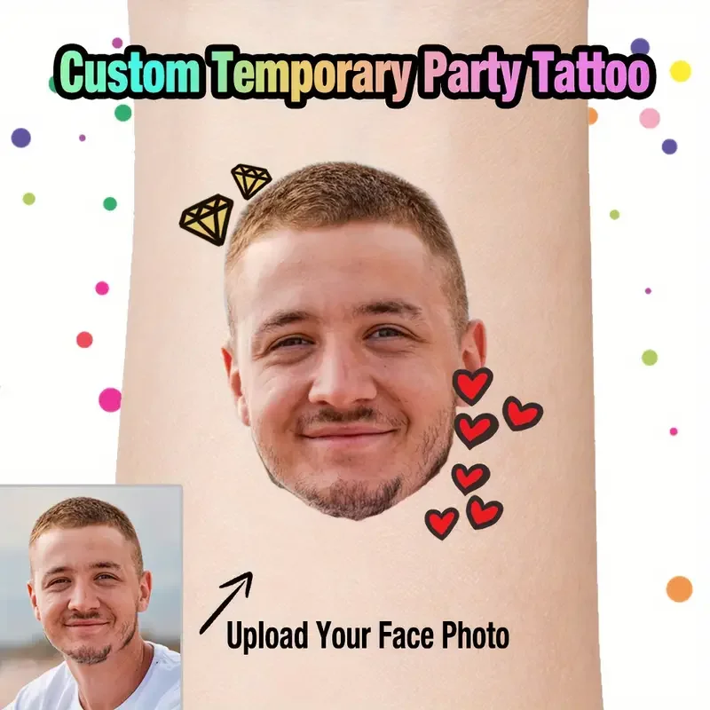 custom wedding temporary tattoo personalized cute interesting sticker couples Valentine's Day anniversary gift party 15 PCS