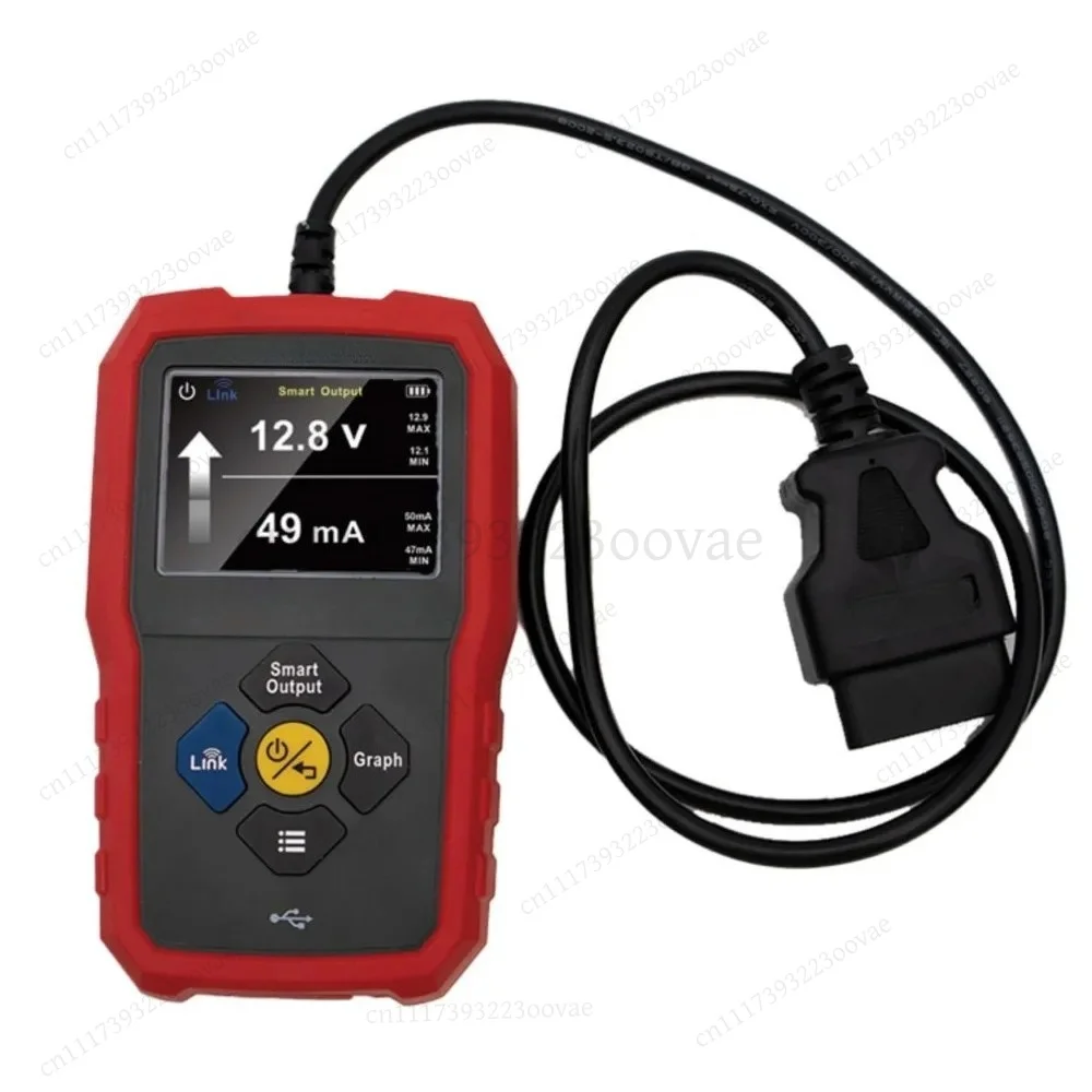 Df Automotive Battery Voltage Monitor Parasitic Draw Tester With OBDII Connection