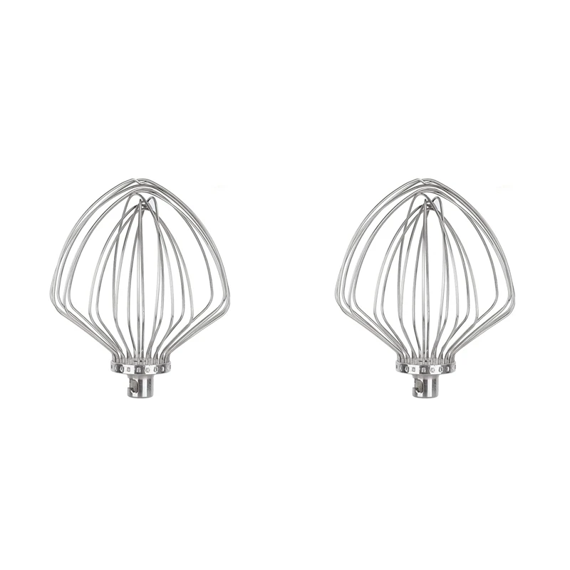 New-2X 11-Wire Whip Attachment For Kitchenaid Stand Mixer,For Kitchenaid Whisk Attachment Fit 7 Quart Tilt-Head Stand Mixer