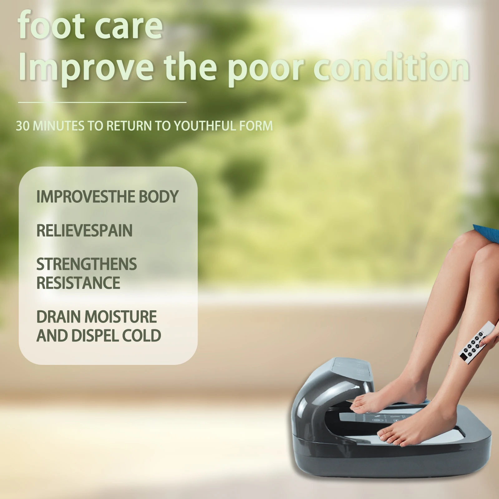 Terahertz Fußmassagegerät Neue Quantum Terahertz-Therapie Biologische Energie Elektromagnetisches Schmerzlinderungsgerät Iteracare-Gerät THZ