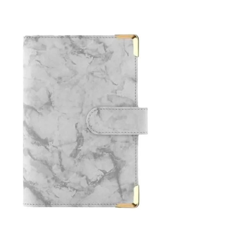 

1pcs Loose Leaf Cash Budget Notebook PU Leather Money Saving Binder Waterproof Financial Planner Wallet Saving Challenge Book