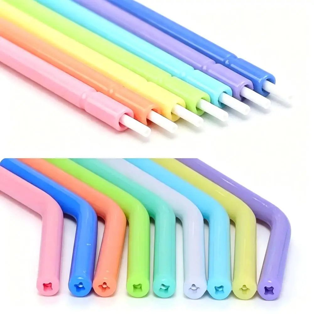 250Pcs Disposable 3 Way Air Water Syringe Nozzle Tips Plastic Core Spray Tips Fit Dental Unit Chair Clinical Dental Consumables