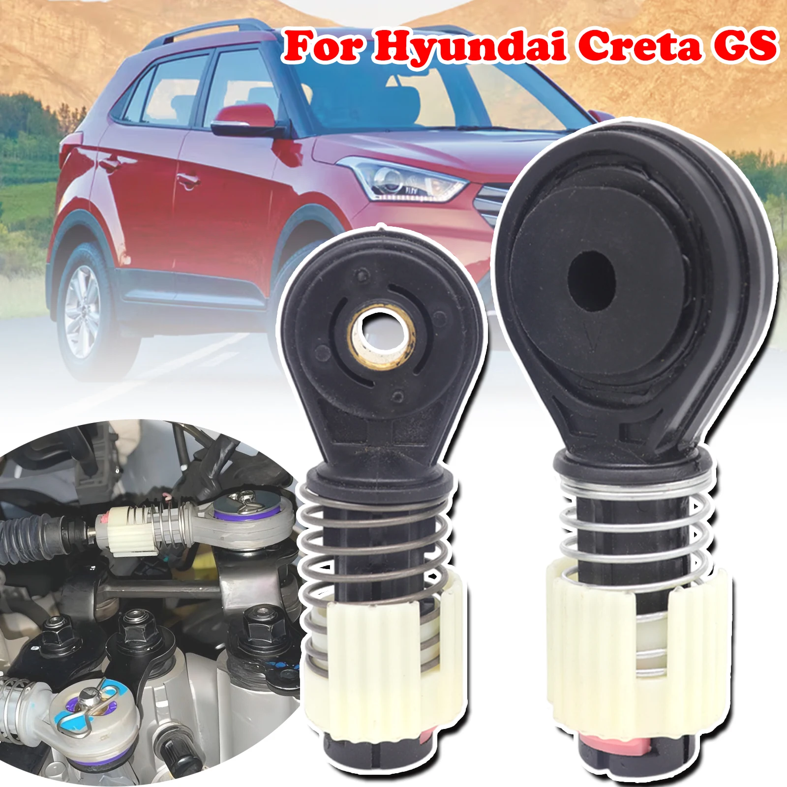 

For Hyundai Creta GS Gear Shift Cable Linkage Control Collet Shifter Lever Selector End Rod Connect 2015 2016 - 2018 2020 2021