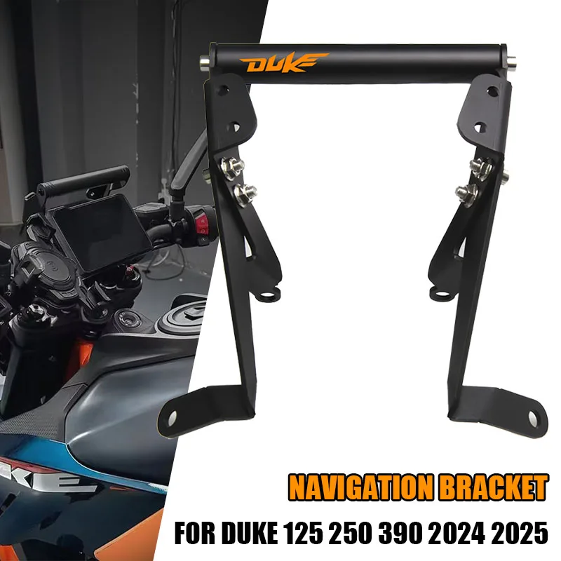 

For DUKE 390 250 125 Motorcycle New Handlebar Extension GPS Navigation Bracket Phone Support Holder 22mm Duke390 2024 2025