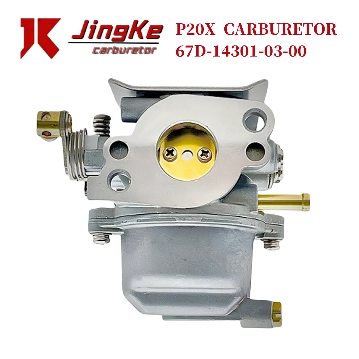 

JINGKE Brand P20X Yama ha Pen ta Engine 4 Stroke 4hp outboard engine Correct carburetor Components 67D-14301-03-00