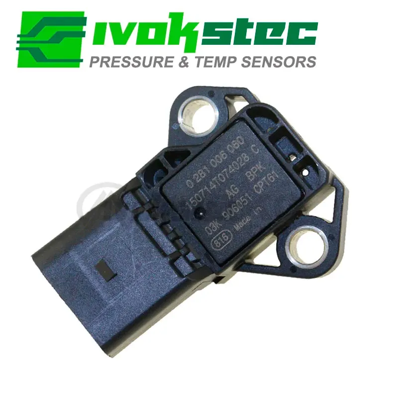 4 Bar MAP Pressure Sensor For Volkswagen Polo 1.4 Tdi Amarok 2.0 Tdi Audi A1 A3 A6 Q5 Seat Ibiza Toledo Skoda Fabia 03K906051A