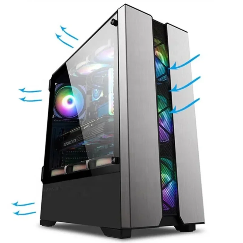 Conjunto completo de pc barato Core i7-12700F 12a geração melhor desktop para jogos 16GB 32GB SSD 1TB RTX 2060 3060 12GB GDDR6 computador gamer