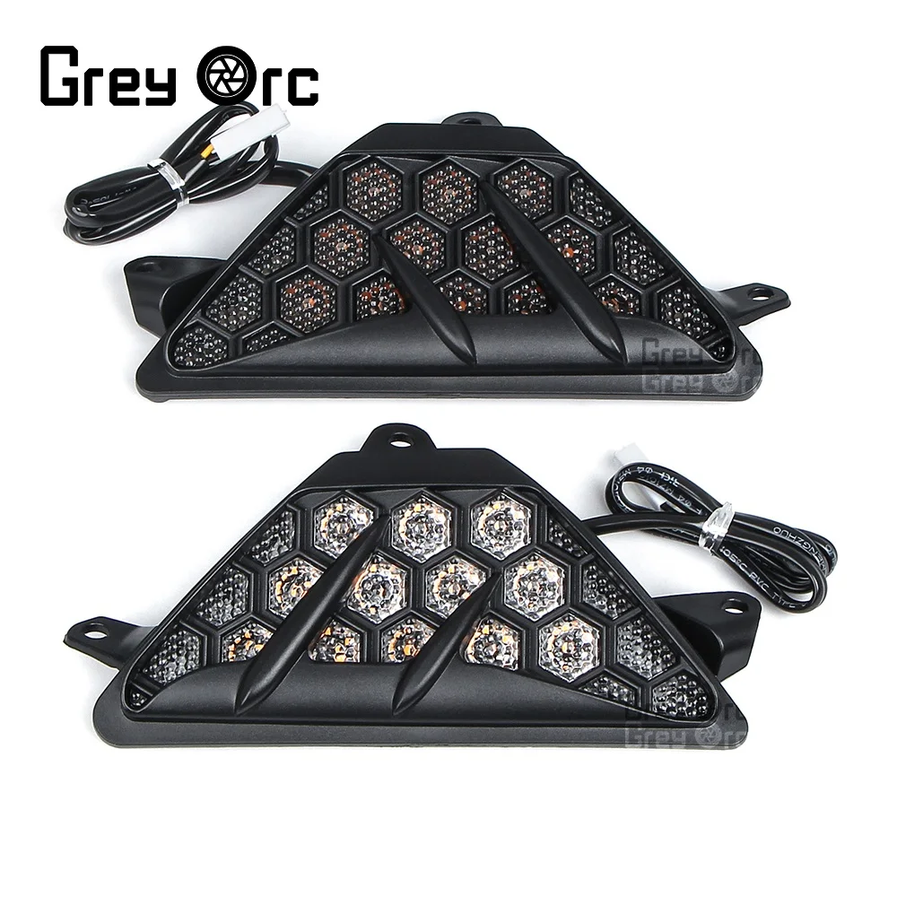 

Motorcycle 2 Wires LED Turn Signal Light Flasher for Kawasaki ZX25R ZX4R NINJA 650 400 300 250 1000 SX ZX6R Z1000SX ER6F