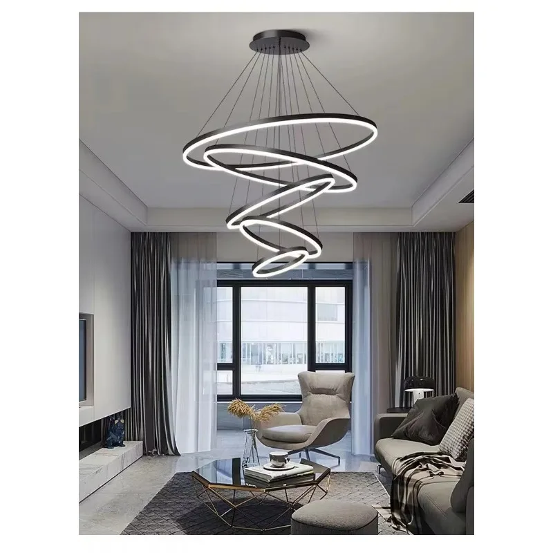 High Quality Modern Led Smart Pendant Light Lamp Nordic Kitchen Island Chandeliers Ceiling Luxury Pendant Light