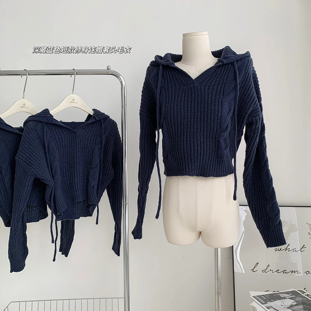 Sexy High Street Knitwear Matching Sweater Women's Commuter Long Sleeve Pullover Women's Aesthetic Sweater Jumper Top