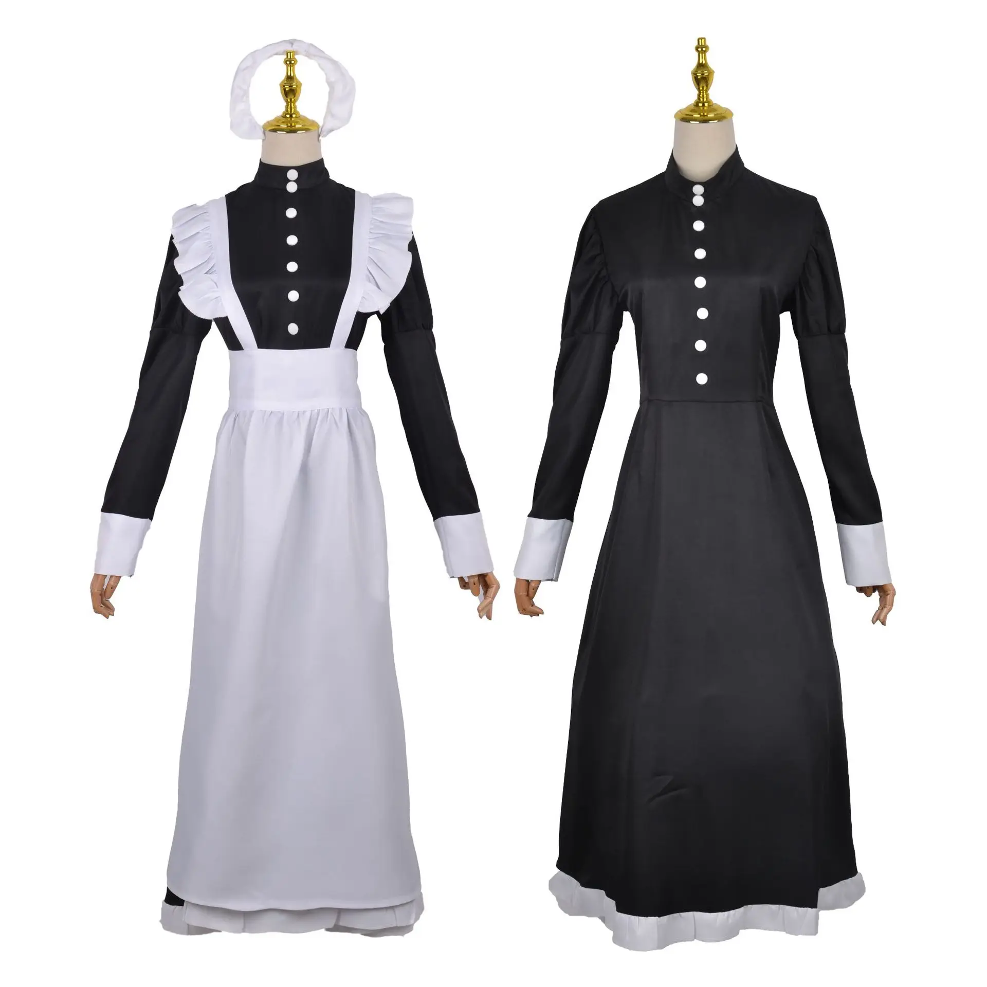 Mannelijke Bediende Kleding Cosplay Kleding, Vrouwelijke Bediende Kleding, Mannelijke Bediende Kleding, Nep Vrouwelijke Crossdressing, Vrouwelijke Kleding, Grote S