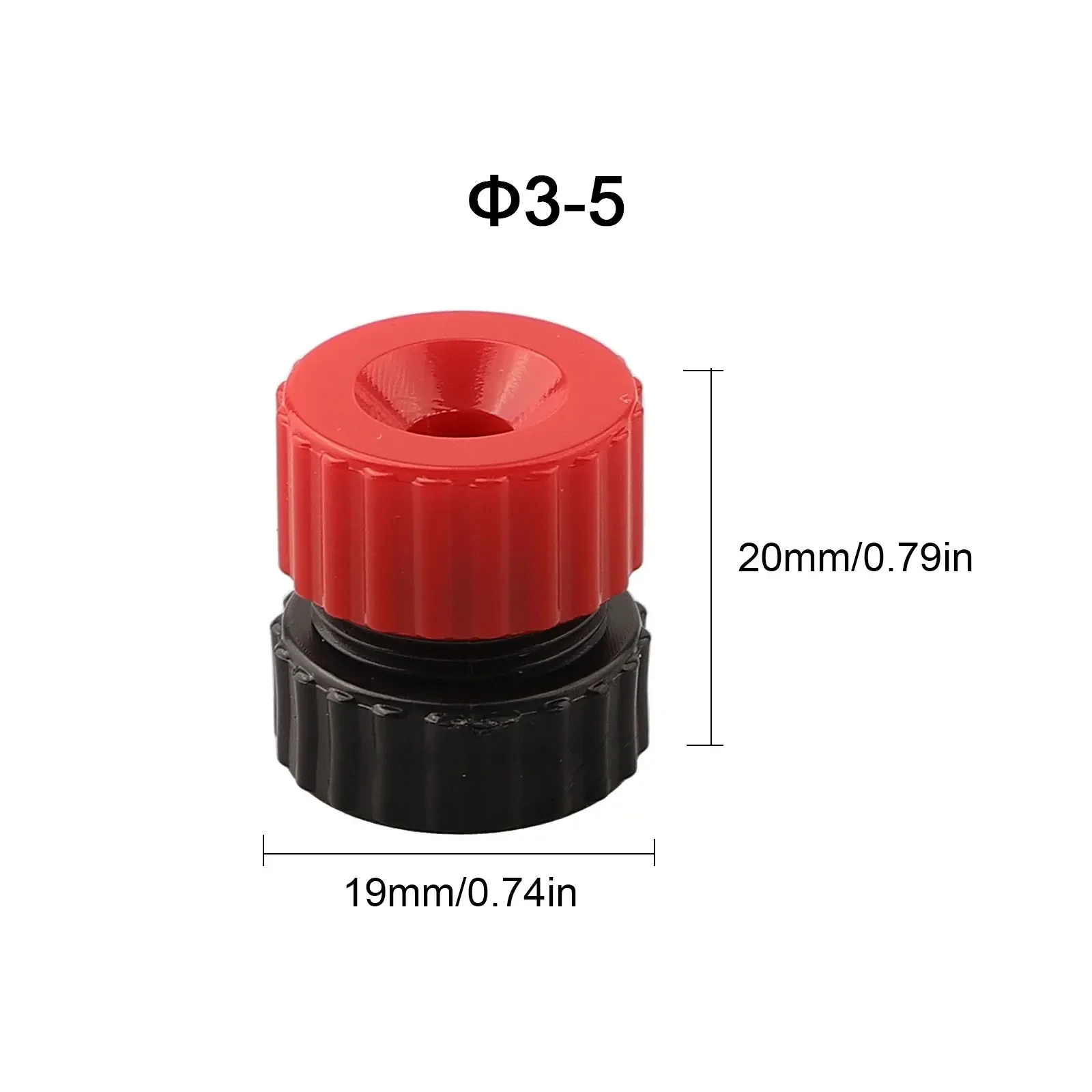 Drill Bit Limit Ring Adjustable Drill Stop Workshop ABS Plastic Material Adjustable Range 3-5mm Adjustable Range 5-8mm