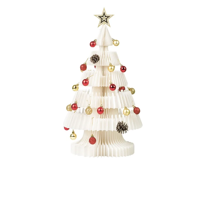 

Christmas tree home accessories window props shopping mall New Year's decoration creative desktop living room floor ornament