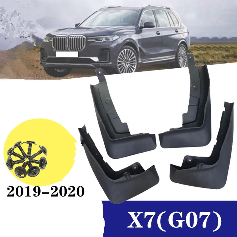 

4 шт., брызговики для BMW X7 G07 2019 2020 2021 2022