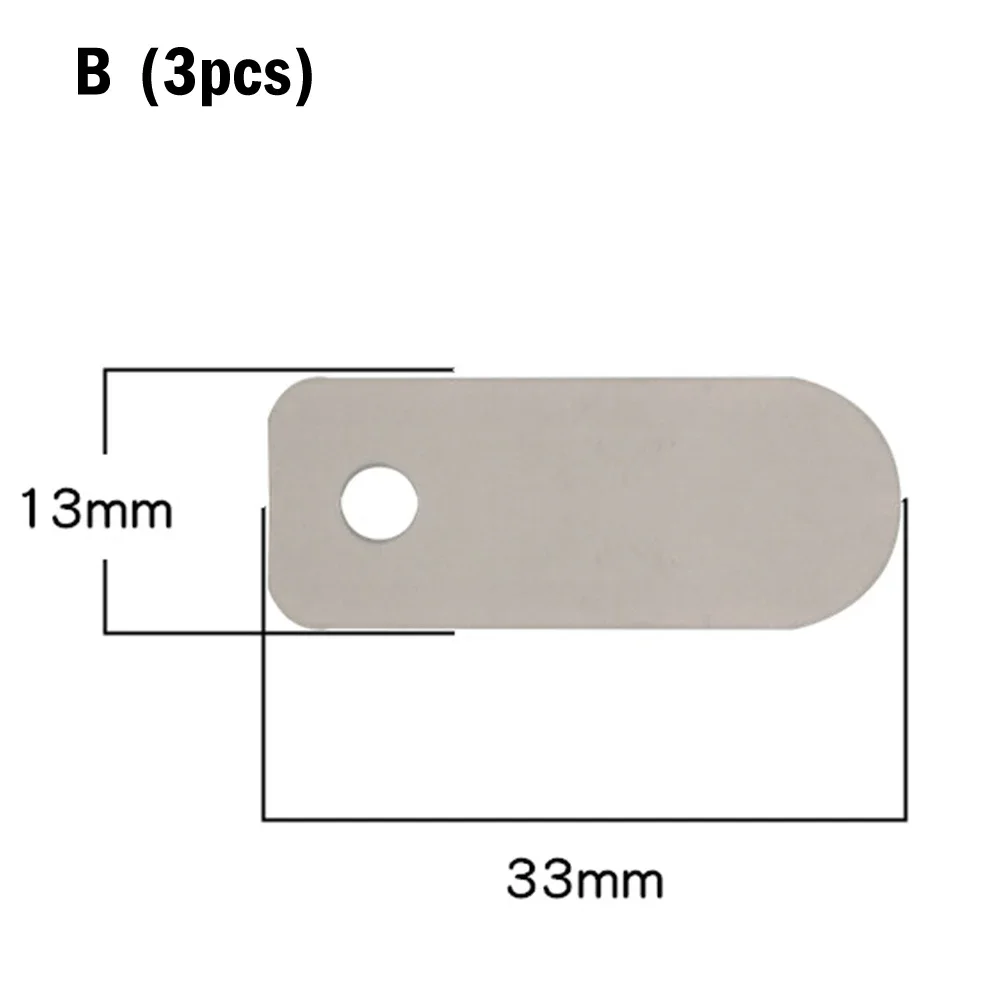 Przydatna Trwała Gorąca Sprzedaż Protable Valve Plate 3Pcs 3szt Akcesoria Tłok Maszyna Cichy Srebrny Sprężarka Powietrza