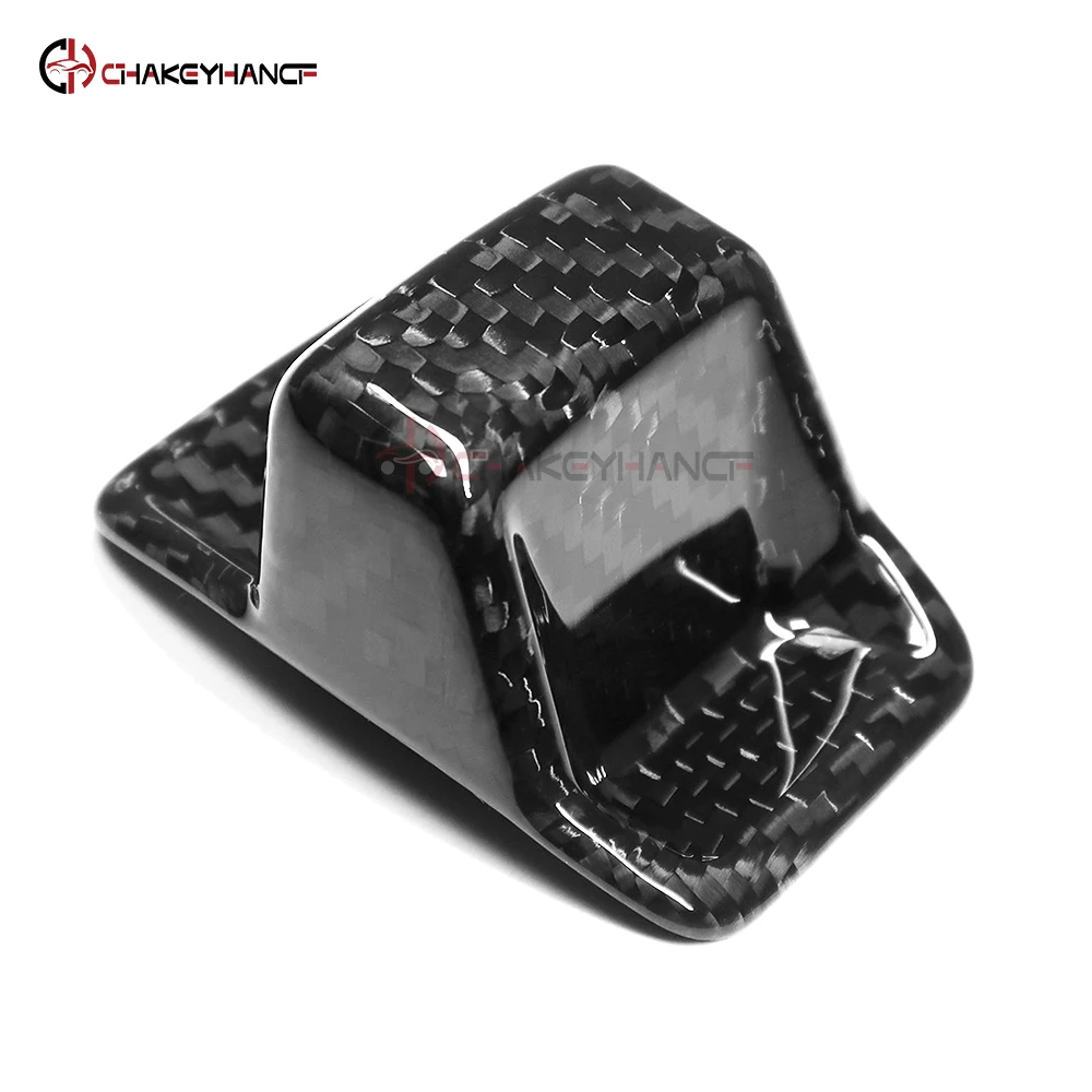 

Real Carbon Fiber Gear Shift Head Knob Panel Cove Trim Sticker Car Interior accessories For Audi A3 S3 RS3 8Y 2020 2021 2022