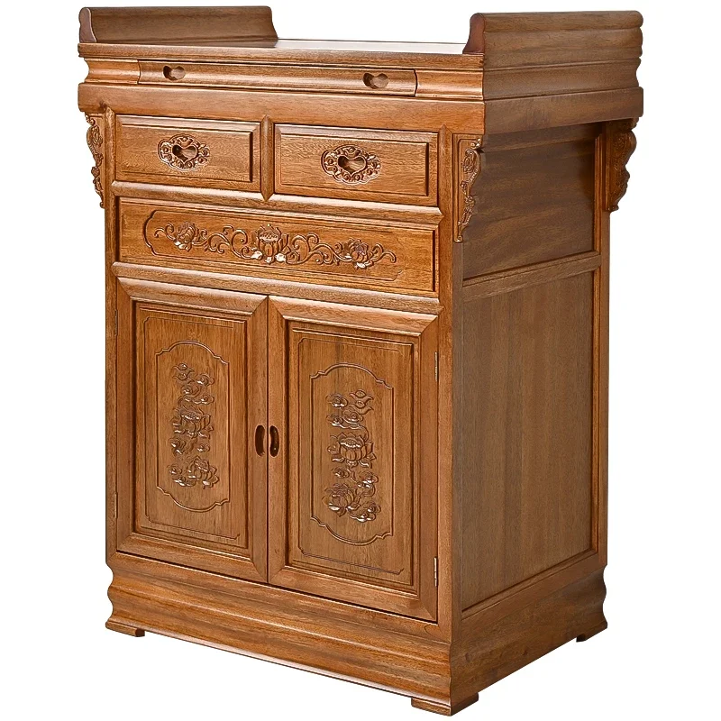 

Solid Wood Offering Table, Buddha , New Chinese Style Incense ,God Table, Strip , Tribute Table, Buddha Altar