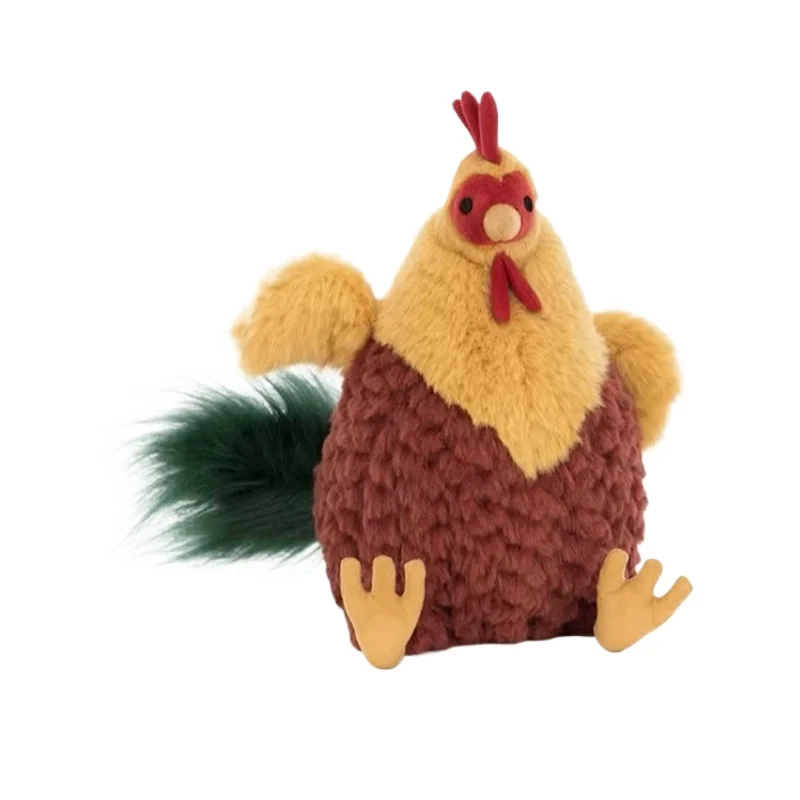 

Jellycat Cluny Cockerel 26cm Soft Plush Toy Cute Rooster Stuffed Animal Doll Kids Birthday Gift