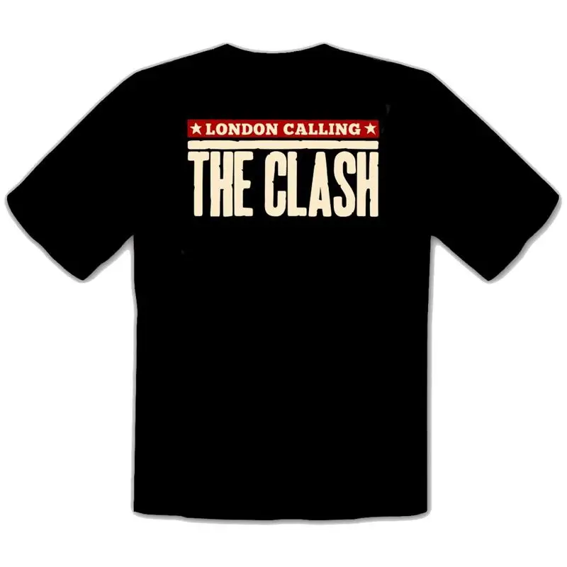 

The Clash Punk Punk Rock Music BLACK T-Shirt - 515