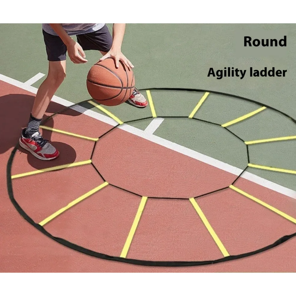 

Circular Agile Training Props for High - Intensity Reactive Foot Training and Skill Football Basketball Multifunctional Ladder