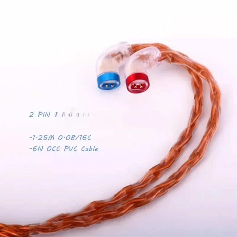 TIN P2 Metal In Ear Earphones 2Nd Generation Planar Earphone HIFI Music Headset With 2PIN 0.78MMTINHIFI P2