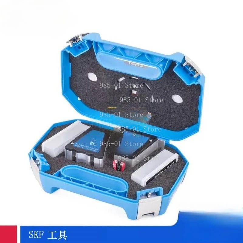 Laser alignment tool for belt pulleys, horizontal calibration instrument for mechanical transmission