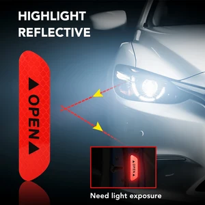 4 adet uyarı, güvenlik bağlantı noktası araba çıkartmaları, yansıtıcı, nissan qashqai için j10 j11 x-trail t31 t32 başladı tiida pathfinder murano not En çok satılan 12, tiida çerçeveleri-no. 11