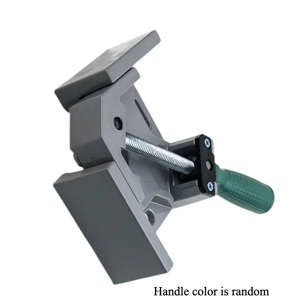 90 Degree Angle Clamp Aluminum Alloy Corner Clamp with Adjustable Swing Jaw for Woodworking Welding Picture Frame Quick Release