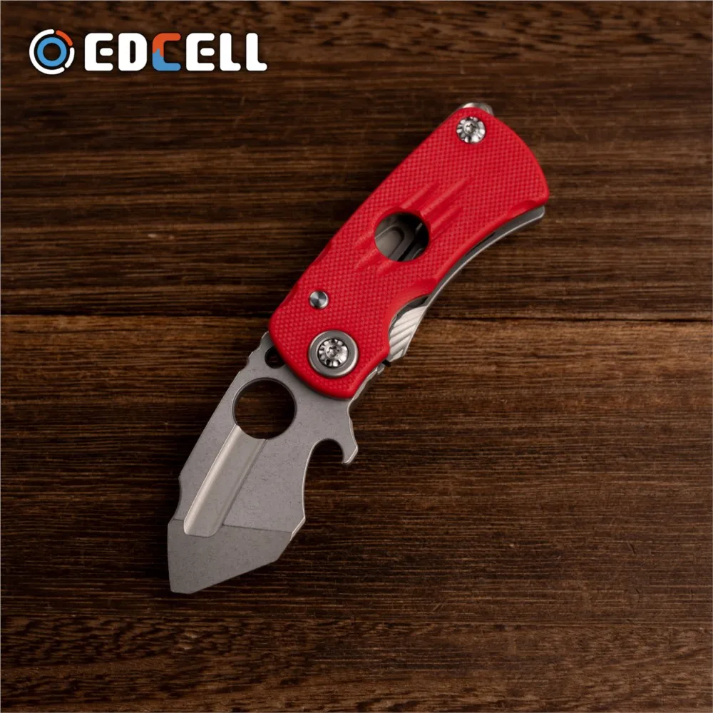 EDCELL Foldable Non-locking Pry Bar, Portable Multi-function Fidget Toy For Outdoor Camping