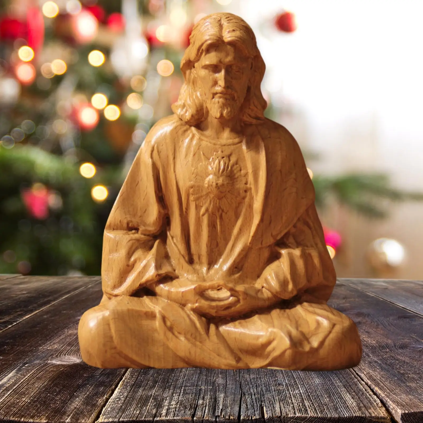 Jesus Statue Religious Resin Crafts Catholic Figurines Christ Savior Jesus Sculpture Church Decoration Statue of Jesus Christ ﻿