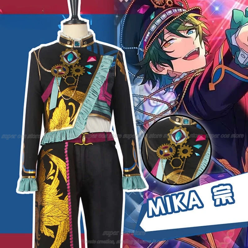 Ансамбль Stars 2, Валькирия Кагехира Мика/Ицуки Шу, игровой костюм, великолепный костюм для косплея, наряд для ролевых игр на Хэллоуин