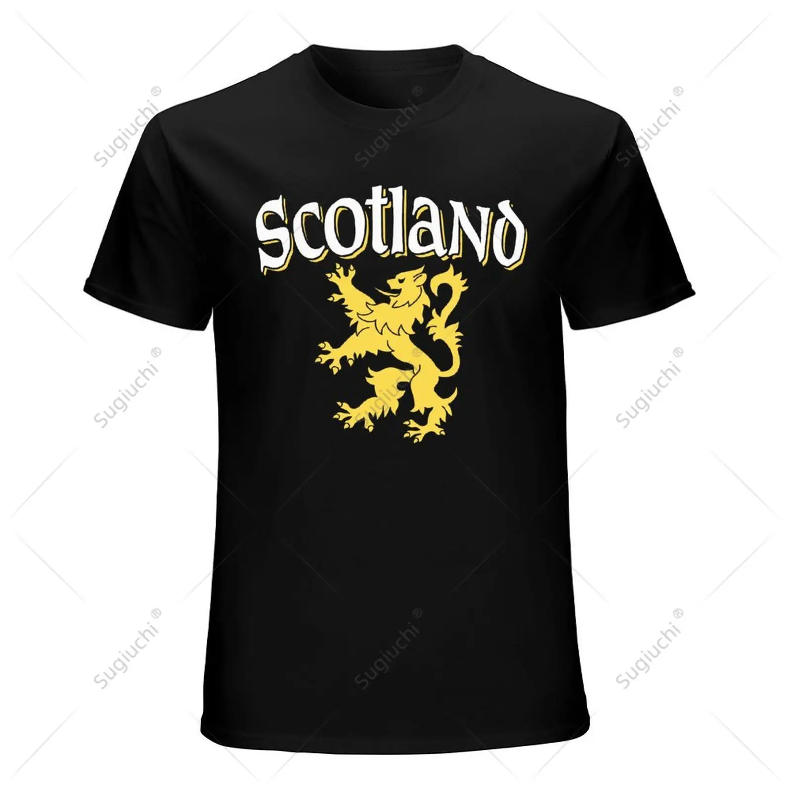 Unisex Men Scotland Rampant Lion Tshirt Tees T Shirts Women Boys 100% Cotton T-Shirt view 3
