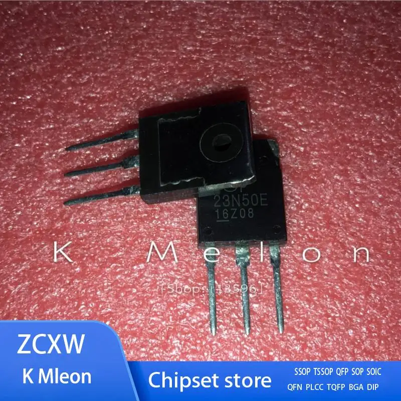 10PCS/LOT  FMH23N50E FMH23N50ES 23N50E 23N50ES FMH23N60E  23N60E TO-3P 23A 500V