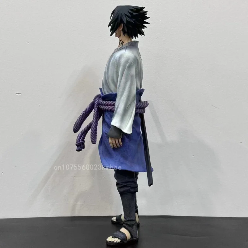 Naruto Anime Figure Classic Uzumaki Naruto Figure Uchiha Sasuke Figurine 34cm Pvc Statue Desktop Ornament Collection Toys Gifts